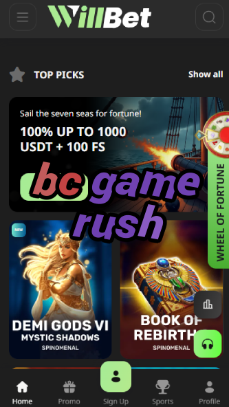 BC Game Rush - Fast Payout Feature-vz72fvrf.com