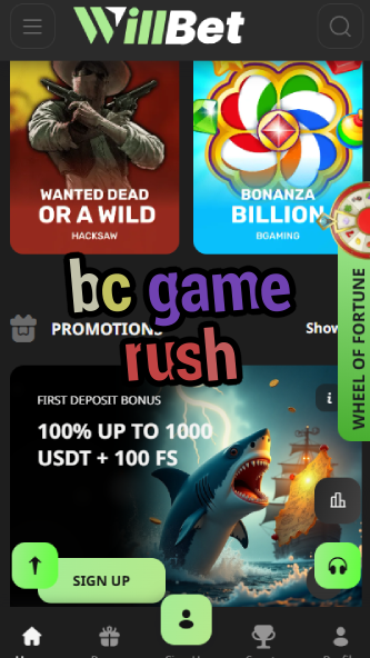 BC Game Rush - Fast Payout Feature-vz72fvrf.com